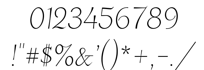 GarineldoNo02 Font OTHER CHARS