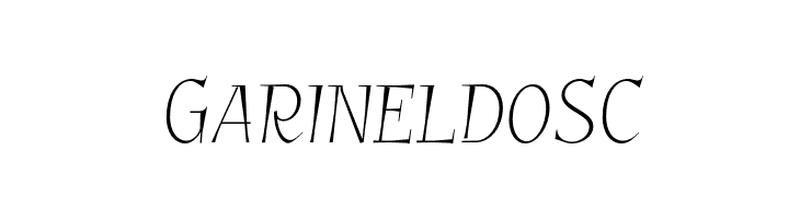 GarineldoSC  Free Fonts Download