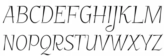 GarineldoSC Schriftart Groß