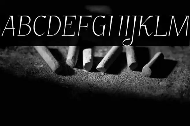 GarineldoSC Font examples