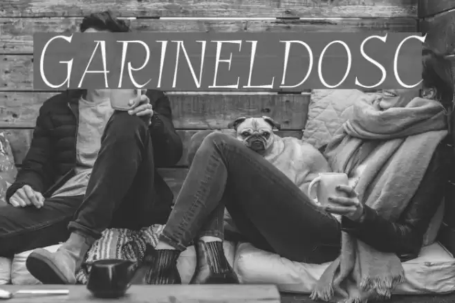 GarineldoSC Font examples