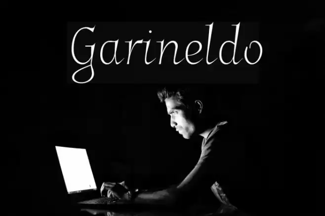 Garineldo Font examples
