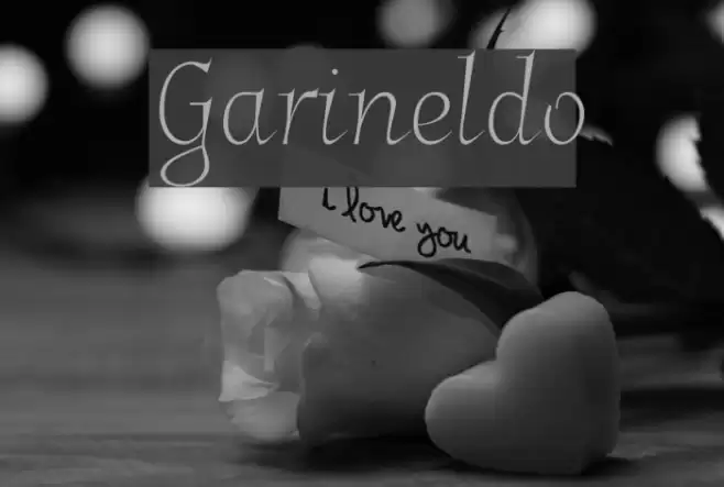 Garineldo Font examples