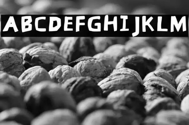 Garing Regular Font examples