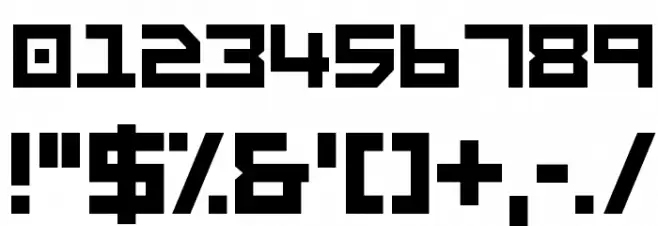 Garinty Font OTHER CHARS