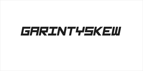 GarintySkew Logo