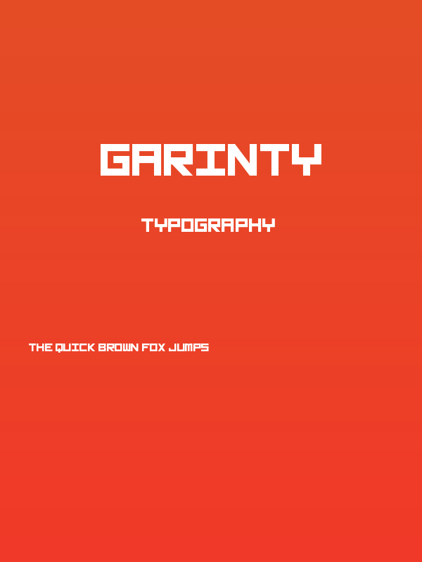 Garinty Poster