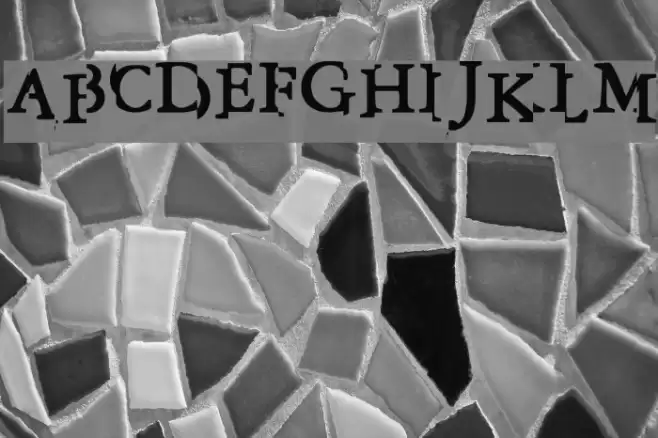 GarishMonde Font examples