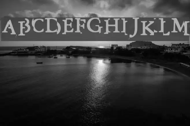 GarishMonde Font examples