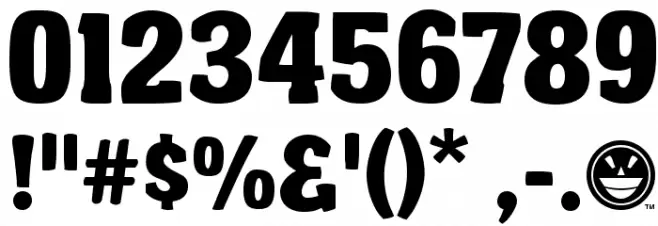 Garishing Worse Font OTHER CHARS