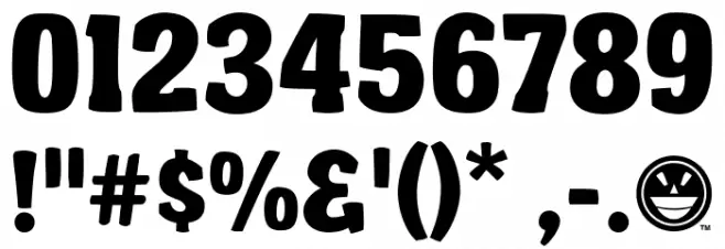 Garishing Worse Font OTHER CHARS