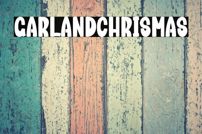 Garland Christmas Example 1