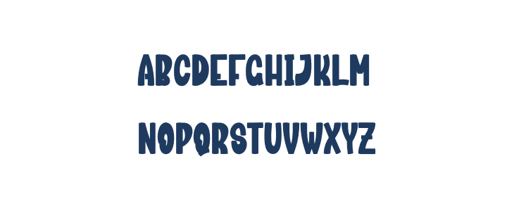 Garland Christmas Lowercase
