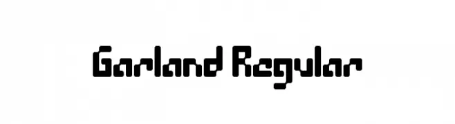 Garland Regular  Frei Schriftart Herunterladen