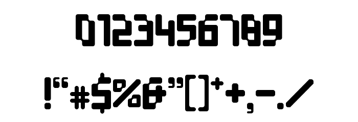 Garland Regular Font OTHER CHARS