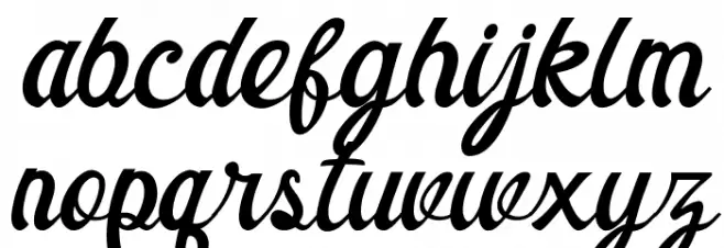 Garland Font Litere mici