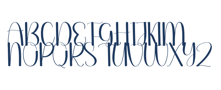 Garlands Uppercase