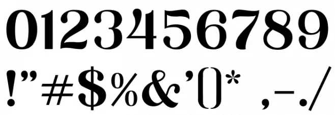 Garlic Sans Regular Font OTHER CHARS