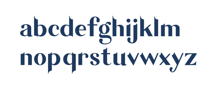 Garlic Sans Regular Lowercase