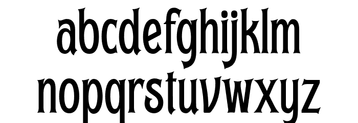 GarmouthDisplayDEMO Font LOWERCASE