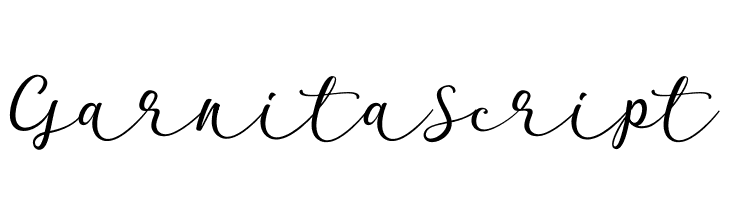 GarnitaScript  Descarca Fonturi Gratis