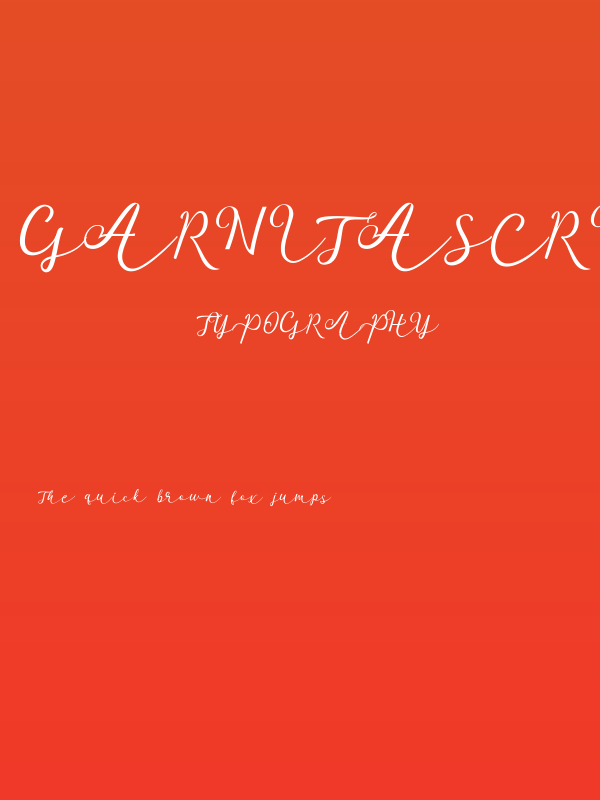 GarnitaScript Poster