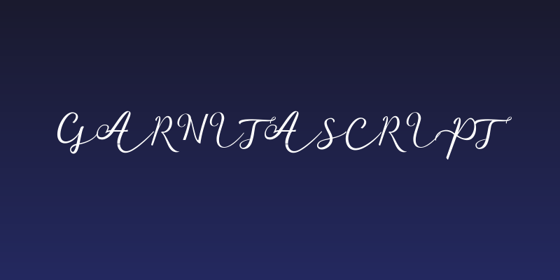 GarnitaScript Social Header