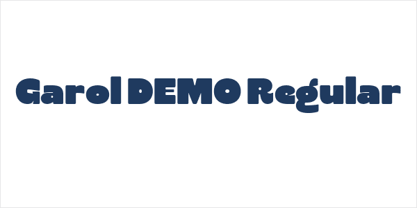 Garol DEMO Regular Logo