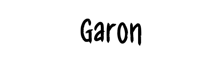 Garon  免费字体下载