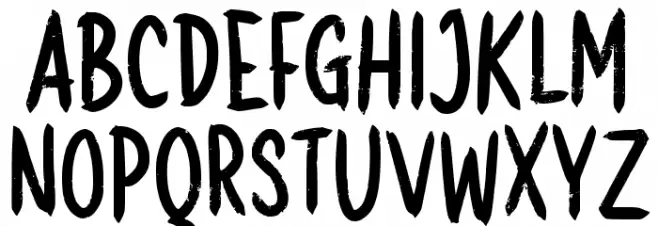 Garon Font UPPERCASE