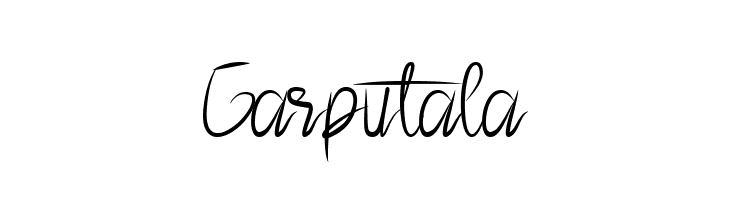 Garputala  font caratteri gratis
