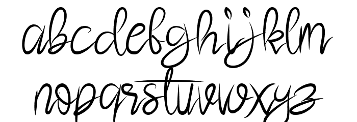 Garputala Font LOWERCASE