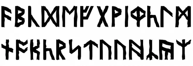 Garriott Schriftart Groß