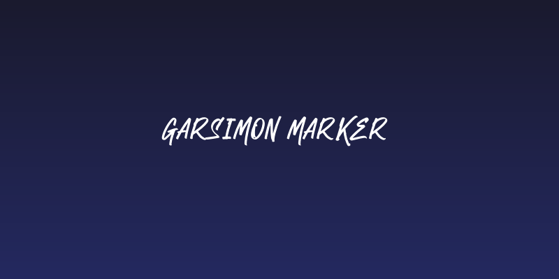Garsimon Marker Social Header