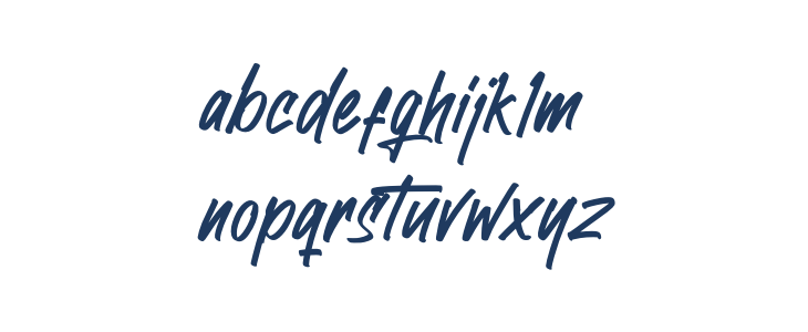 Garsimon Marker Lowercase