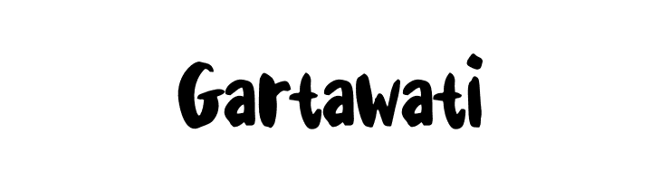 Gartawati  les polices de caractères gratuit tlcharger