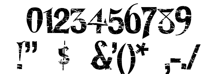 Gartentika Font OTHER CHARS