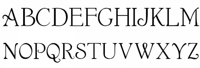 Garton Medium Шрифта ВЕРХНИЙ