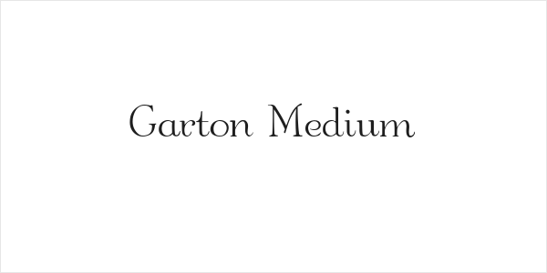 Garton Medium Logo