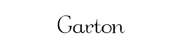 Garton Font
