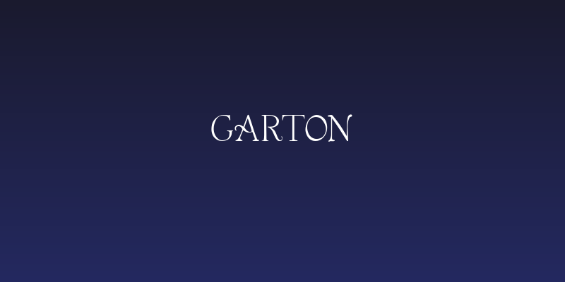 Garton Social Header