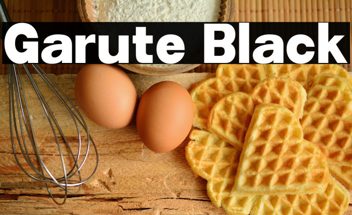 Garute Black Example 2