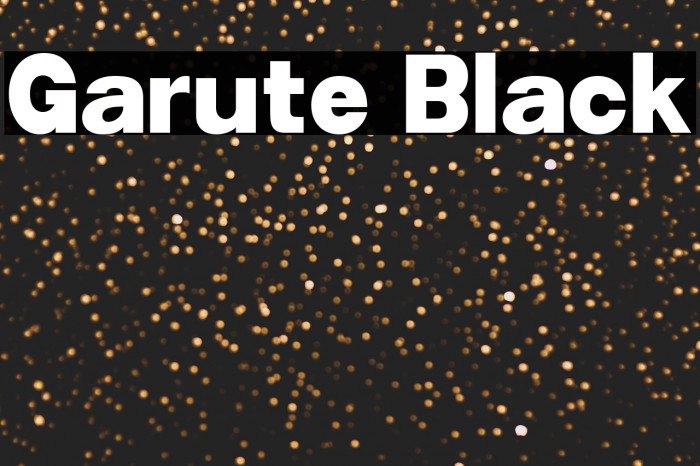 Garute Black Example 3