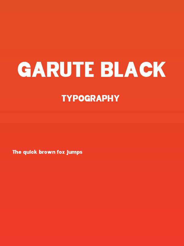 Garute Black Poster