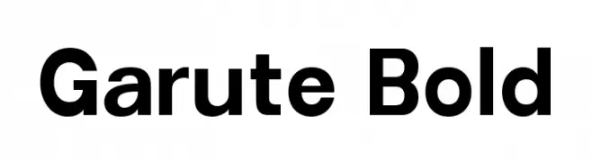 Garute Bold  font caratteri gratis