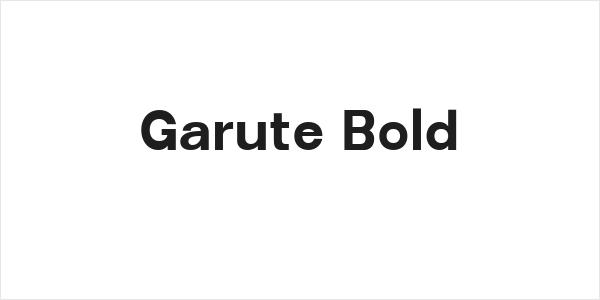 Garute Bold Logo
