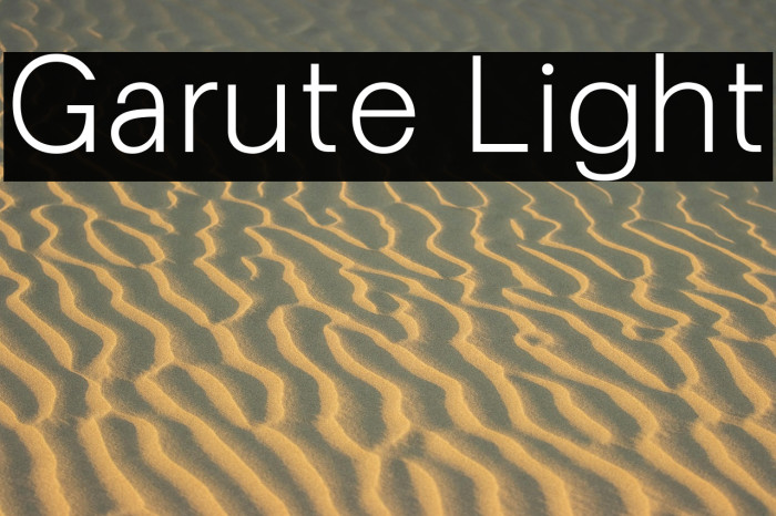 Garute Light Example 3