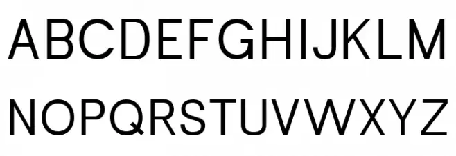 Garute Regular 字体 大写