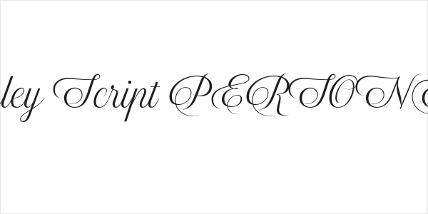 Gary Downley Script PERSONAL Regular Logo