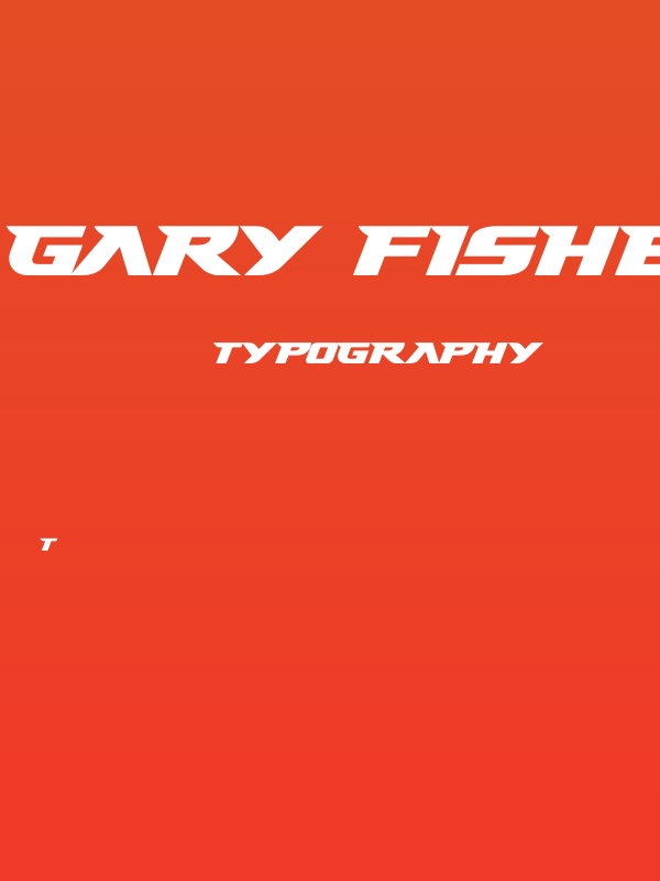 Gary Fisher Poster